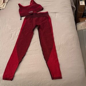 Victoria’s Secret pink Leggings & sports bra